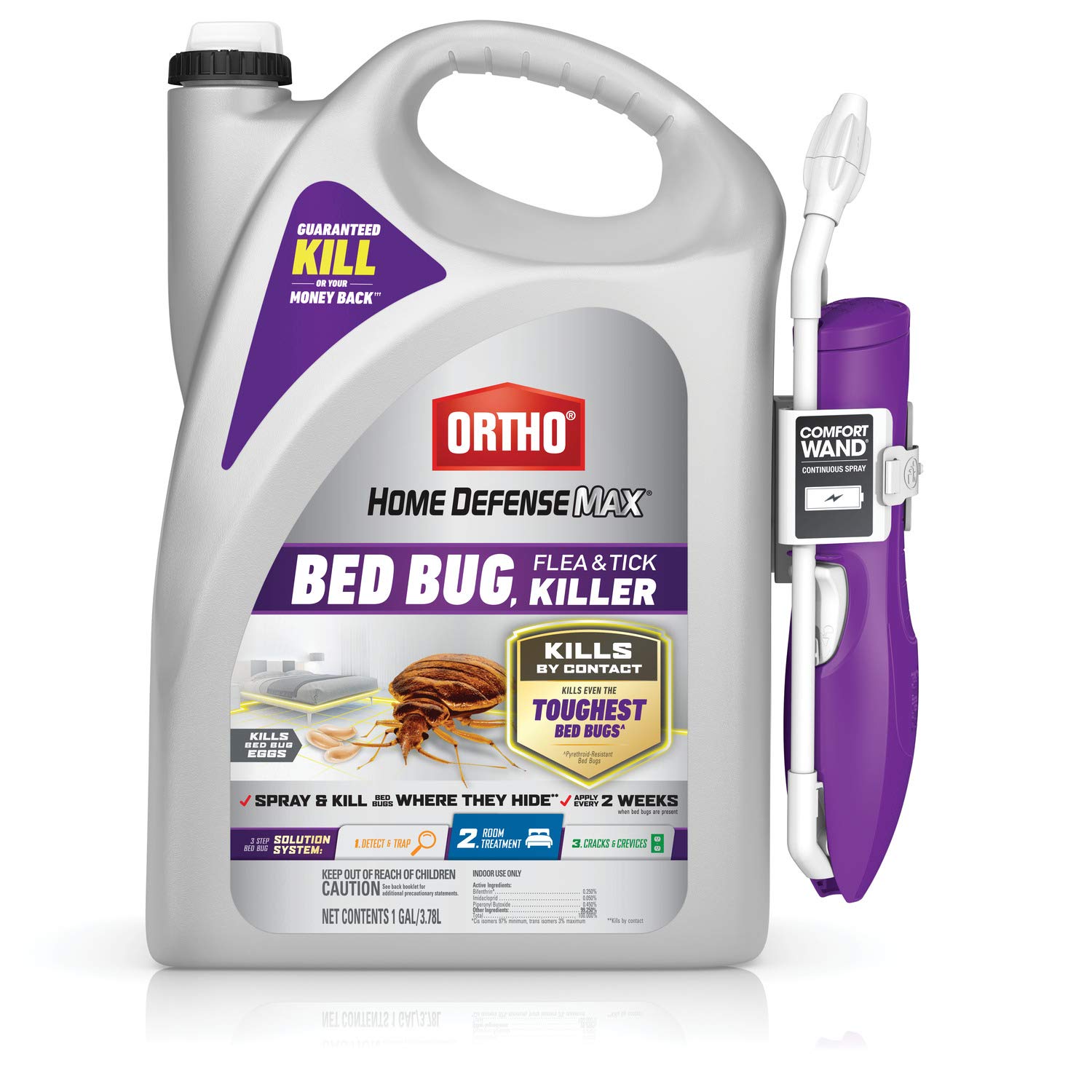 Using Ortho Bed Bug Spray